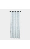 Home Beautiful                         5ft. Dark Blue Window Curtain