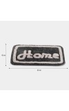 Home Beautiful                         Anti-Skid Polyester Bath Mat, Set of 2