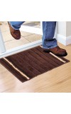 Home Beautiful Anti-Skid Brown Polyester Door Mat Home Beautiful Anti-Skid Brown Polyester Door Mat
