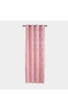Home Beautiful                         9ft. Pink Microfiber Long Door Curtain