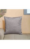 Home Beautiful                         Grey Microfiber Cushion Cover