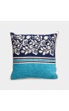 Home Beautiful                         Blue Polyester Cushion Cover