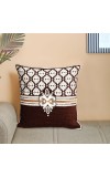 Home Beautiful                         Brown Polyester Cushion Cover
