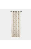 Home Beautiful                         7ft. Beige Microfiber Door Curtain