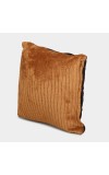 Home Beautiful                         Brown Velvet Cushion