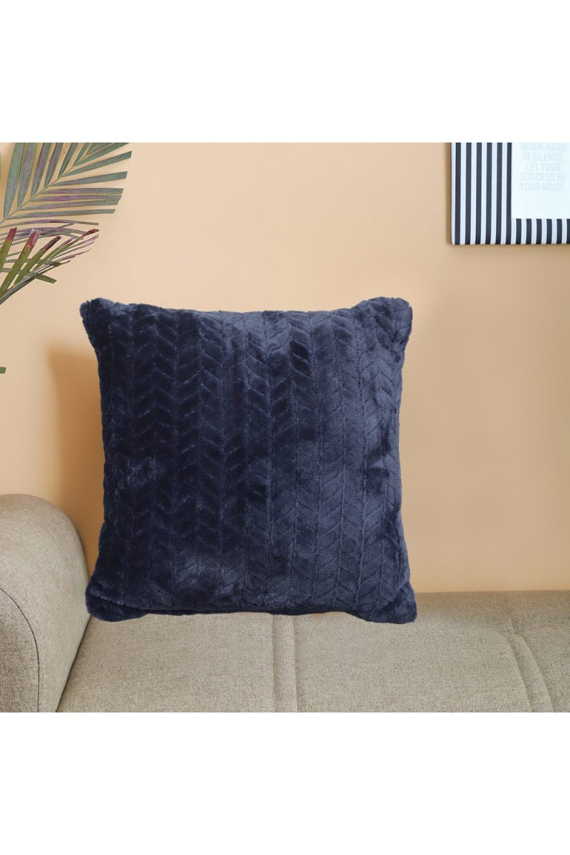 Home Beautiful                         Blue Velvet Cushion