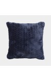 Home Beautiful                         Blue Velvet Cushion