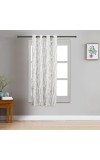 Home Beautiful                         5ft. Light Grey Window Curtain