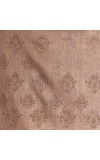 Home Beautiful                         5ft. Rich Copper Brown Embossed Eyelet Curtains