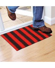 Home Beautiful                         Anti-Skid Red Polypropylene Door Mat