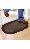Home Beautiful                         Brown Polyester Door Mat
