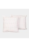 Home Beautiful                         White Polyester Cushion