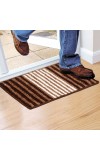 Home Beautiful Anti-Skid Brown Polyester Door Mat Home Beautiful Anti-Skid Brown Polyester Door Mat