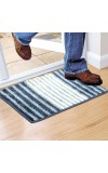 Home Beautiful Anti-Skid Blue Polyester Door Mat Home Beautiful Anti-Skid Blue Polyester Door Mat