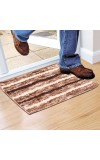 Home Beautiful Anti-Skid Brown Polyester Door Mat Home Beautiful Anti-Skid Brown Polyester Door Mat