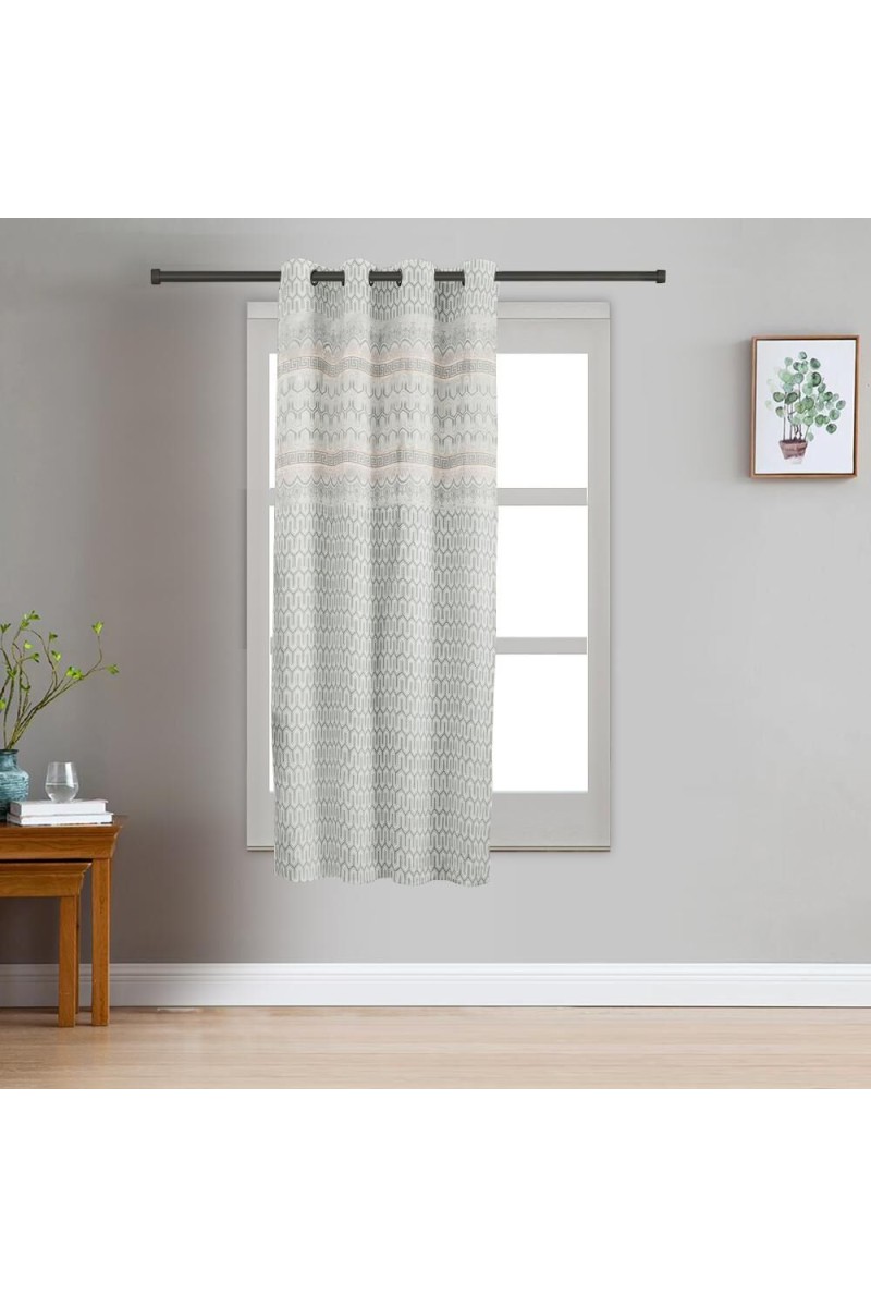 Home Beautiful                         5ft. Light Green Window Curtain