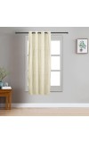 Home Beautiful                         5ft. Beige Window Curtain