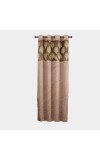 Home Beautiful                         5 ft. Brown Polyester Curtain