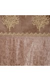 Home Beautiful                         7 ft. Brown Polyester Curtain