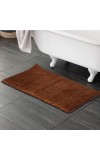 Home Beautiful                         Anti-Skid Brown Polyester Bath Mat