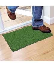 Home Beautiful                         Anti-Skid Green Polypropylene Door Mat