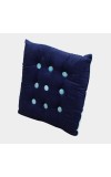 Home Beautiful                         Blue Polyester Cushion