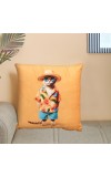 Home Beautiful                         Yellow Polyester Cushion