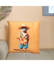 Home Beautiful                         Yellow Polyester Cushion