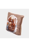 Home Beautiful                         Beige Polyester Cushion