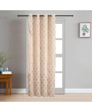 Home Beautiful                         7ft. Brown Polyester Door Curtain