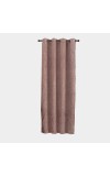 Home Beautiful                         5 ft. Brown Polyester Curtain