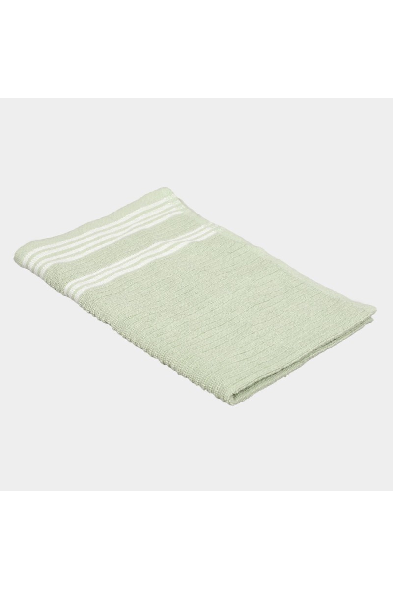 Home Beautiful                         110 GSM Green Cotton Hand Towel