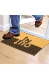 Home Beautiful                         Anti-Skid Beige Polypropylene Door Mat