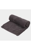 Home Beautiful                         300 GSM Dark Grey Microfiber Bath Towel