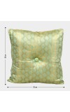 Home Beautiful                         Green Polyester Cushion