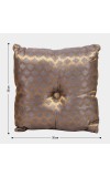 Home Beautiful                         Grey Polyester Cushion