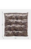 Home Beautiful                         Brown Polyester Cushion