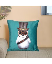 Home Beautiful                         Blue Polyester Cushion