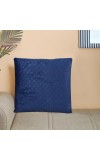 Home Beautiful                         Blue Polyester Cushion Cover
