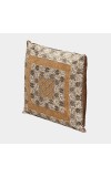 Home Beautiful                         Beige Polyester Cushion Cover