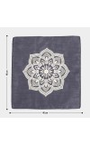 Home Beautiful                         Blue Polyester Cushion Cover