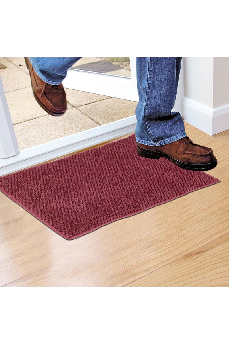Anti-Skid Maroon Rubber Door Mat