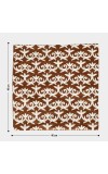 Home Beautiful                         Brown Polyester Cushion Cover