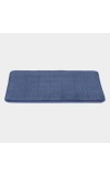 Home Beautiful                         Anti-Skid Blue Polyester Bath Mat