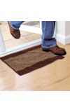 Home Beautiful Anti-Skid Maroon Cotton Blend Door Mat Home Beautiful Anti-Skid Maroon Cotton Blend Door Mat