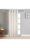 Home Beautiful                         7ft. White Polyester Door Curtain