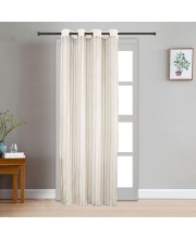 Home Beautiful                         7ft. White Polyester Door Curtain