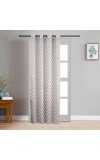 Home Beautiful                         7ft. Grey Polyester Door Curtain