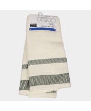 Home Beautiful                         360 GSM Ivory Cotton Hand Towel