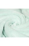 300 GSM Green Microfiber Bath Towel